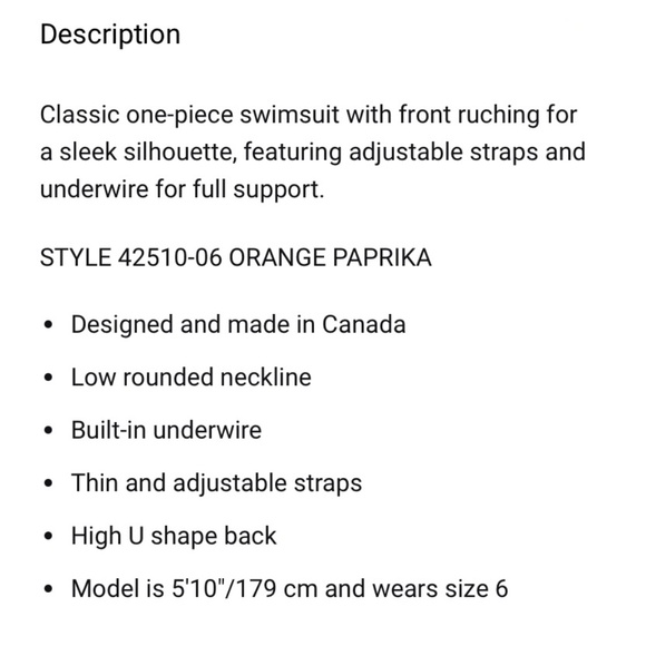 SHAN Red Ruched One Piece Underwire Swimsuit New With Tags - Picture 11 of 11